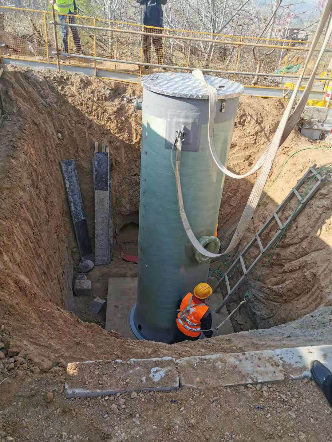 天津济南市农村一体化预制泵站案例